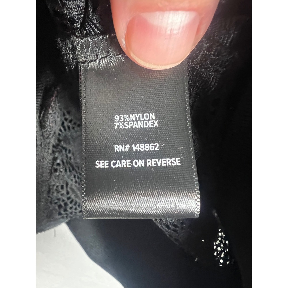 Torrid Black Lace Ruffle Bomber Jacket Size 18/20 Full Zip Whimsygoth NEW‎ - Picture 6 of 9
